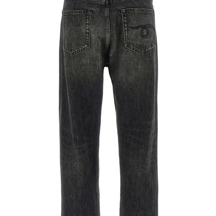 R13 Black Cotton Jeans Denim