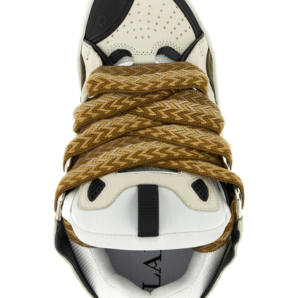 Lanvin Multicolor Calf Leather Bos Taurus Chunky Sneakers