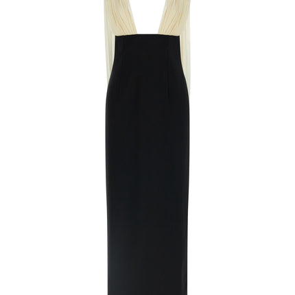 Armarium Bicolor Virgin Wool Long Dress