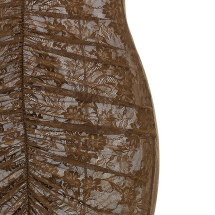 Norma Kamali Bicolor Polyamide Long Dress