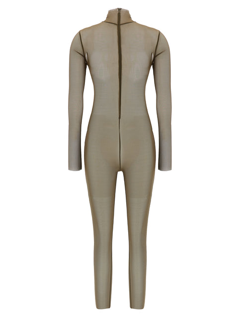 Norma Kamali Bicolor Polyamide Jumpsuit