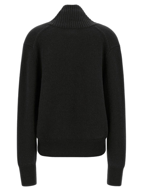 Loulou De Saison Black Cashmere Cardigan