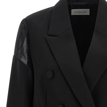 Armarium Black Virgin Wool Blazer