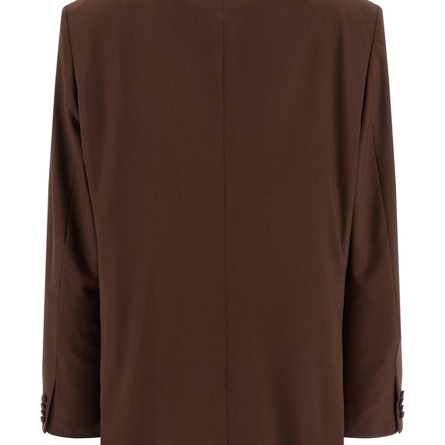 Armarium Brown Virgin Wool Blazer
