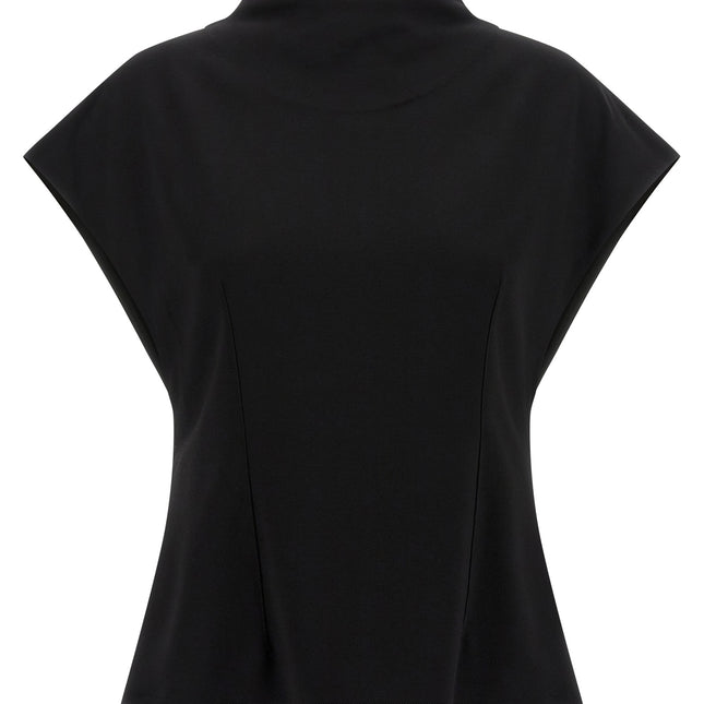 Armarium Black Viscose Shirt