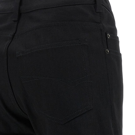 Balenciaga Black Cotton Flared Jeans