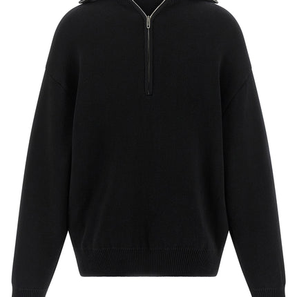 Balenciaga Black Cotton Cardigan