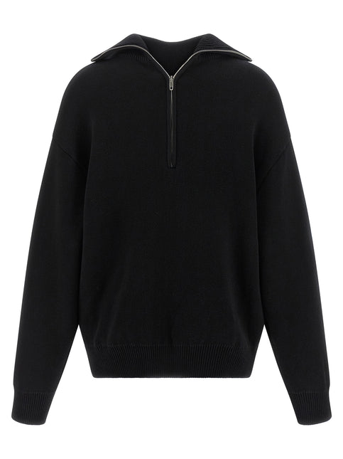 Balenciaga Black Cotton Cardigan
