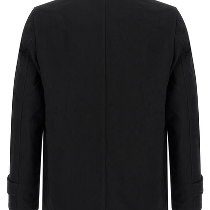 Comme Des Garçons Black Polyester Coat