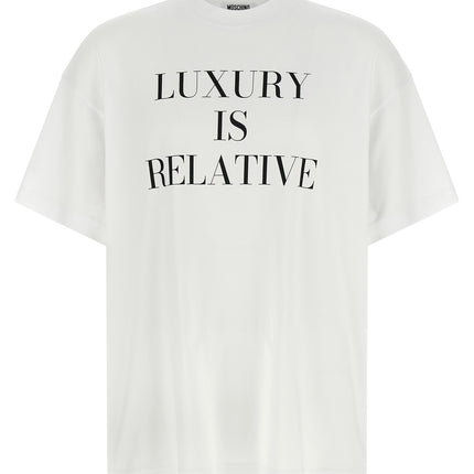 Moschino White Cotton T-Shirt