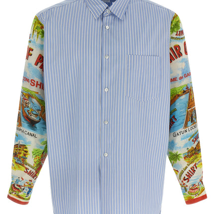 Comme Des Garçons Multicolor Cotton Blouse