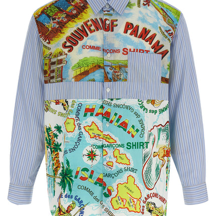 Comme Des Garçons Multicolor Cotton Blouse