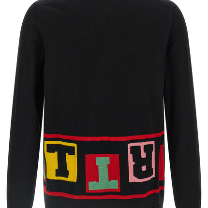 Comme Des Garçons Black Acetate Cardigan