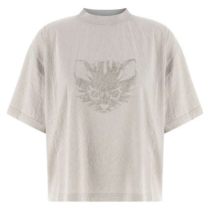 Balenciaga White Cotton T-Shirt