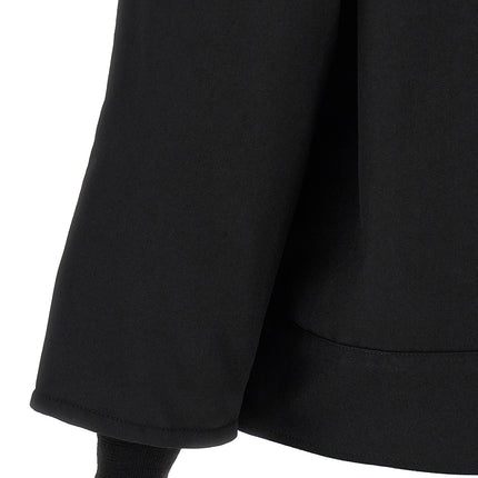 Comme Des Garçons Black Polyester Full-Length Jacket