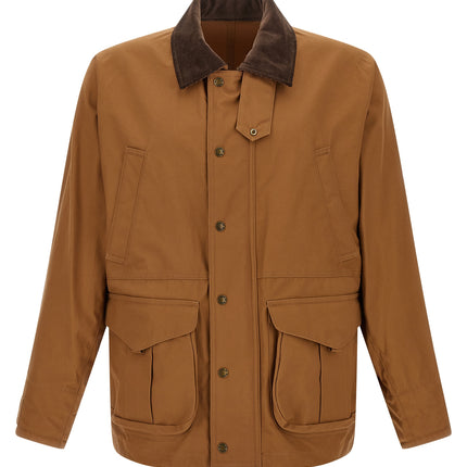 Junya Watanabe Brown Cotton Shell Jacket