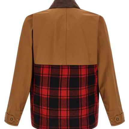 Junya Watanabe Brown Cotton Shell Jacket