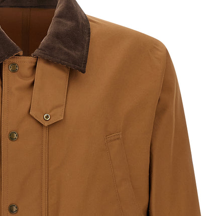 Junya Watanabe Brown Cotton Shell Jacket