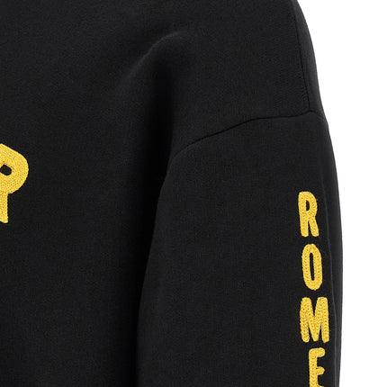 Valentino Garavani Black Cotton Sweatshirt