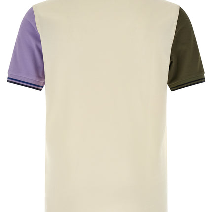 Comme Des Garçons White Cotton Polo Shirt