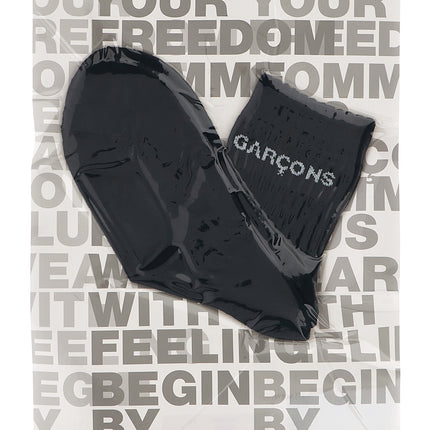 Comme Des Garçons Bicolor Cotton Socks