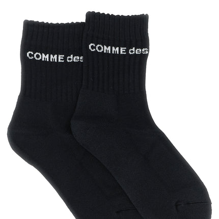 Comme Des Garçons Bicolor Cotton Socks