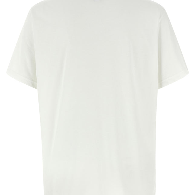 Lacoste White Cotton T-Shirt