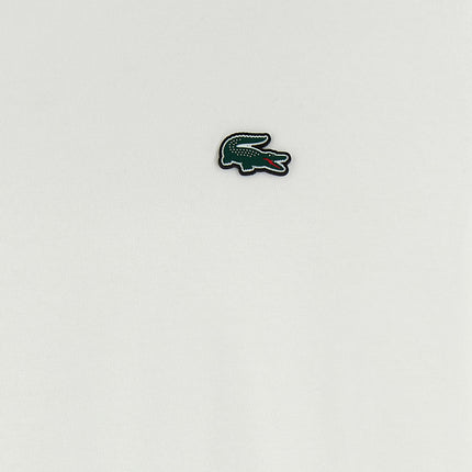 Lacoste White Cotton T-Shirt