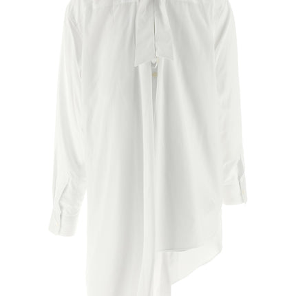 Comme Des Garçons White Cotton Blouse