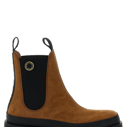 Stella McCartney Brown Viscose Ankle Boots