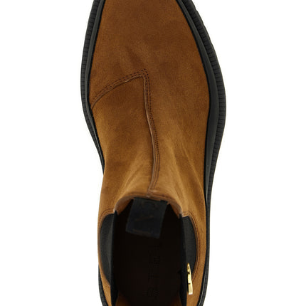 Stella McCartney Brown Viscose Ankle Boots