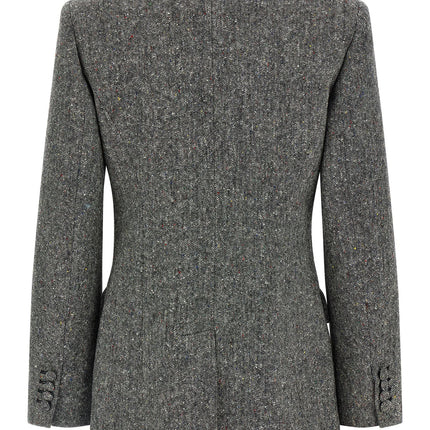 Valentino Garavani Gray Virgin Wool Blazer