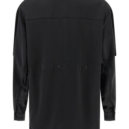 MONCLER GENIUS Black Polyester Blouse
