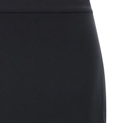 MONCLER GENIUS Black Polyester Midi Skirt
