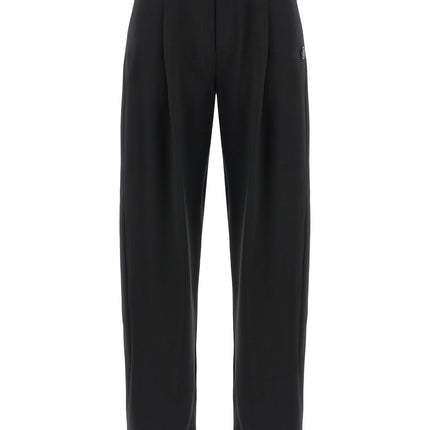 MONCLER GENIUS Black Polyester Dress Pants