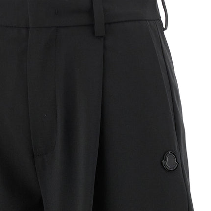 MONCLER GENIUS Black Polyester Dress Pants