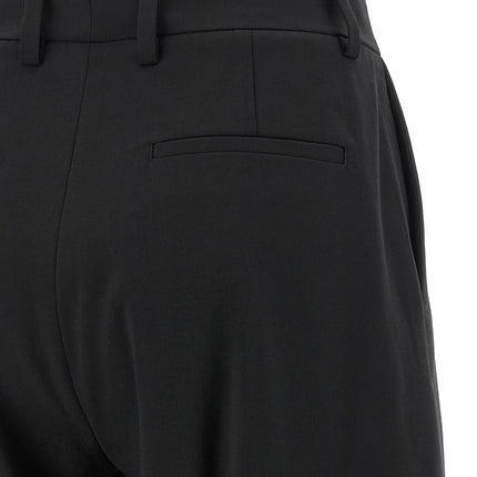 MONCLER GENIUS Black Polyester Dress Pants
