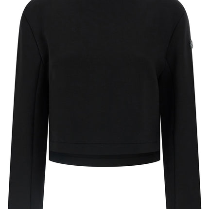 MONCLER GENIUS Black Viscose Sweatshirt