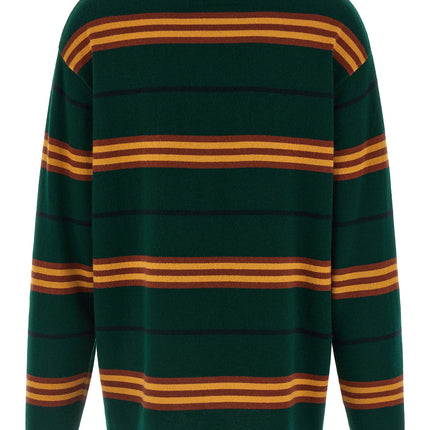Guest in Residence Bicolor Cashmere Polo Shirt