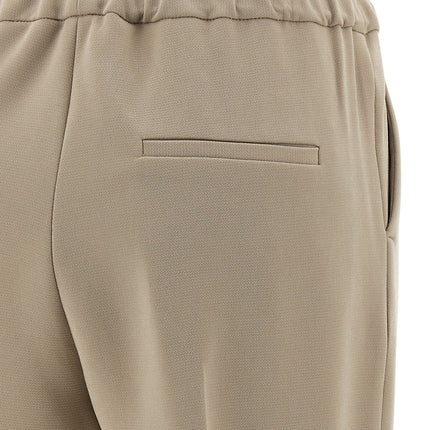 Alberto Biani Beige Triacetate Casual Pants