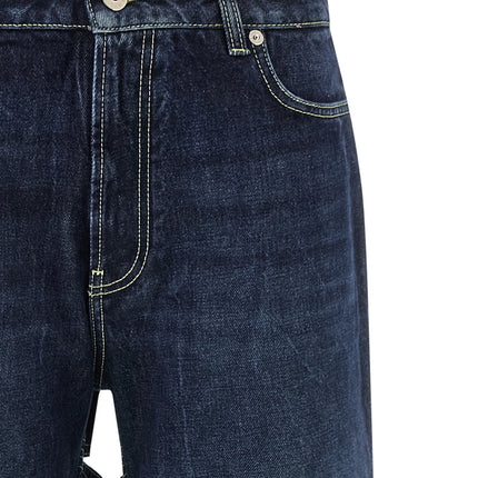 Jean Paul Gaultier Blue Cotton Jeans Denim