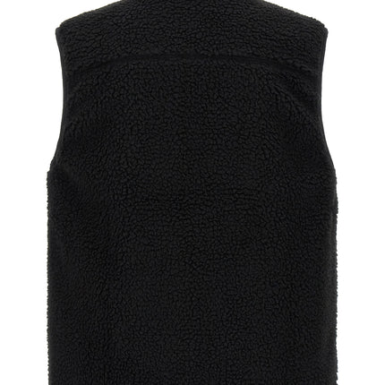 Gramicci Black Polyester Sleeveless Jacket
