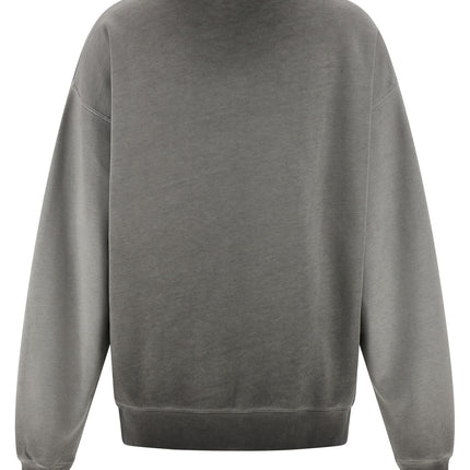 Off-White Gray Cotton Sweatshirt