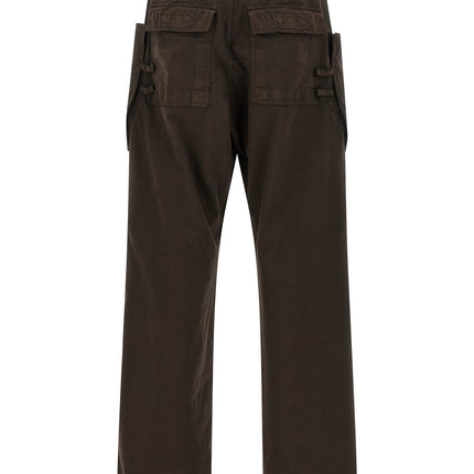 DRKSHDW Brown Cotton Cargo Pants