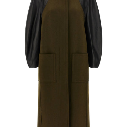 Fendi Bicolor Viscose Coat