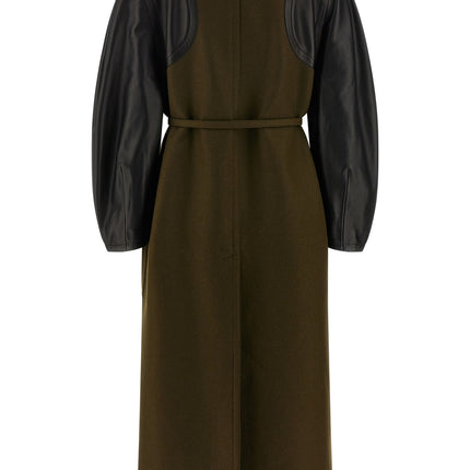Fendi Bicolor Viscose Coat