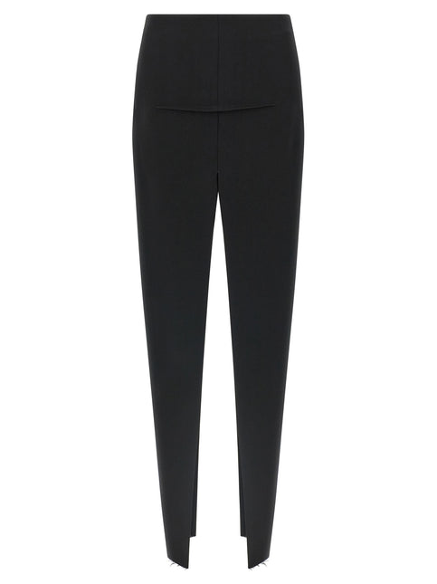 Rick Owens Black Virgin Wool Mini Skirt