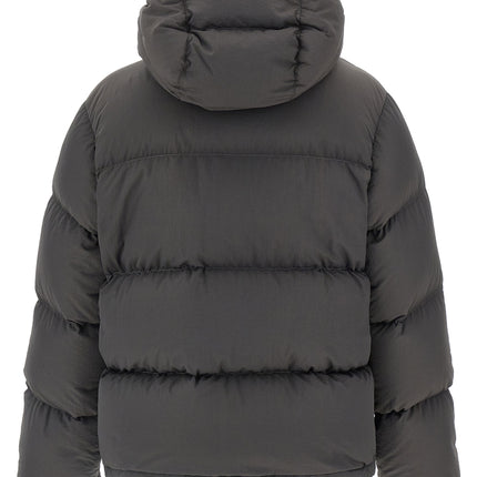 Dolce & Gabbana Gray Polyamide Full-Length Jacket