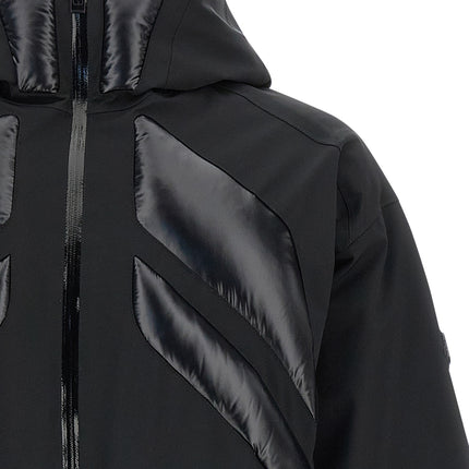 MONCLER GENIUS Black Polyamide Full-Length Jacket