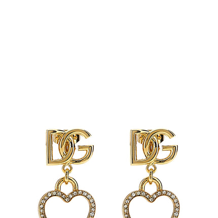 Dolce & Gabbana Gold Brass Earrings